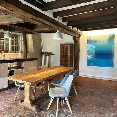 Moulin Bucolique Avec Piscine Interieure Chauffee Tatil Evi *